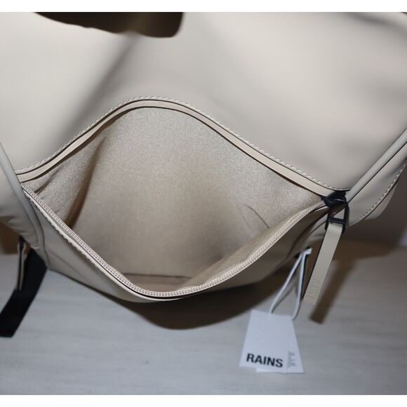 RAINS 12310 Unisex One Size Sand/Beige Book Backpack - Picture 14 of 16